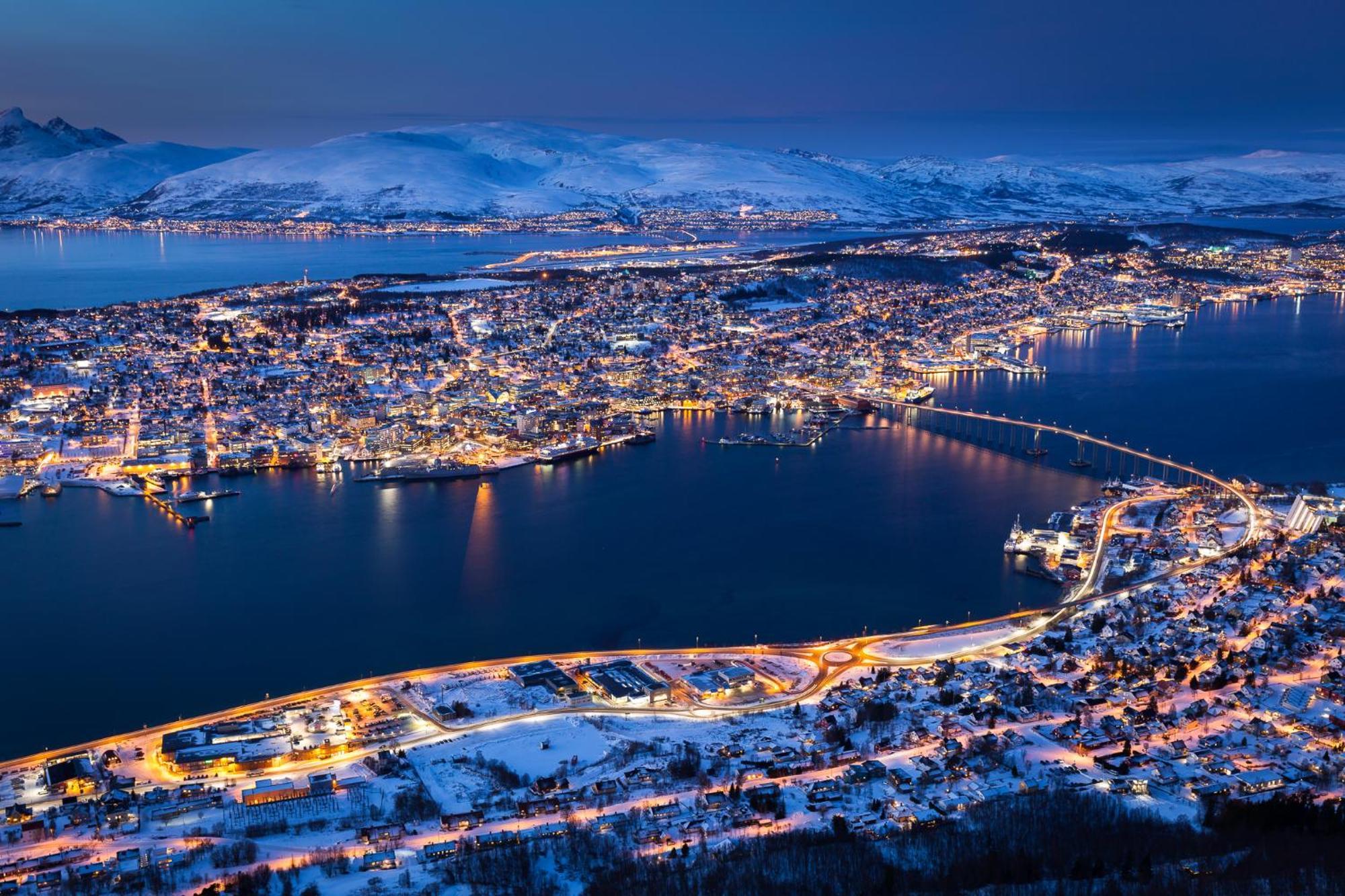 Fin Leilighet I Naerheten Av Tromso Sentrum Exterior photo